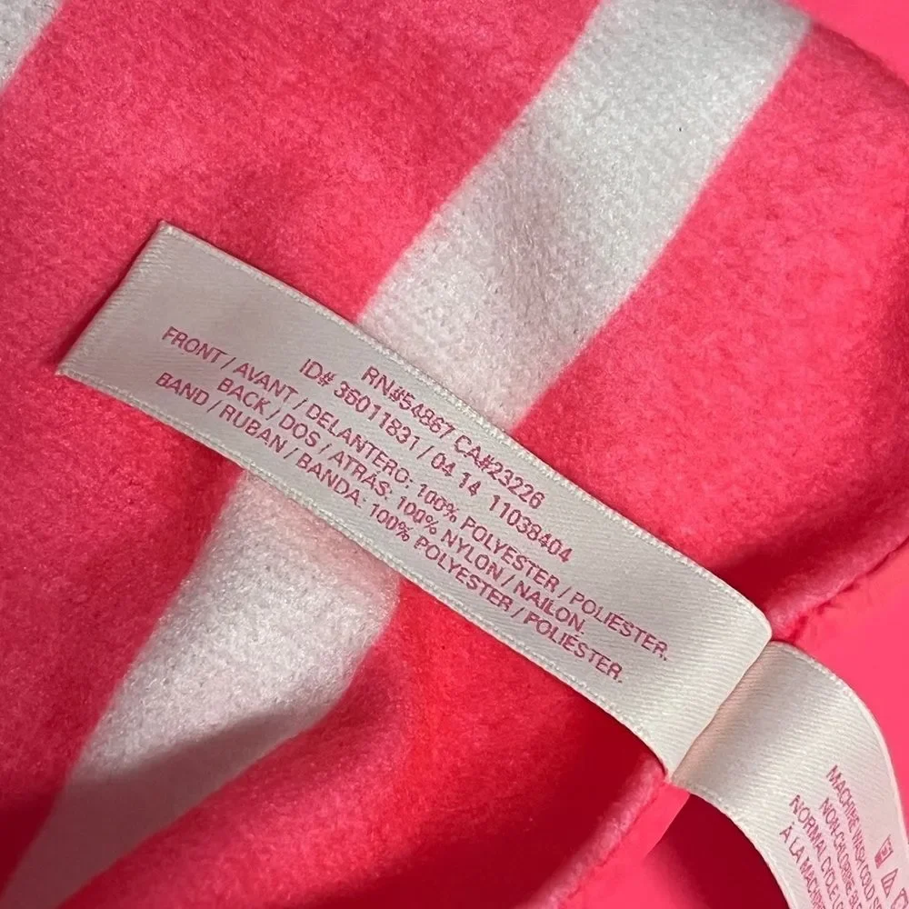 VICTORIA'S SECRET Stripe Beach Towel